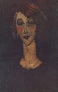 Amedeo Modigliani Renee la blonde (mk38) Spain oil painting artist